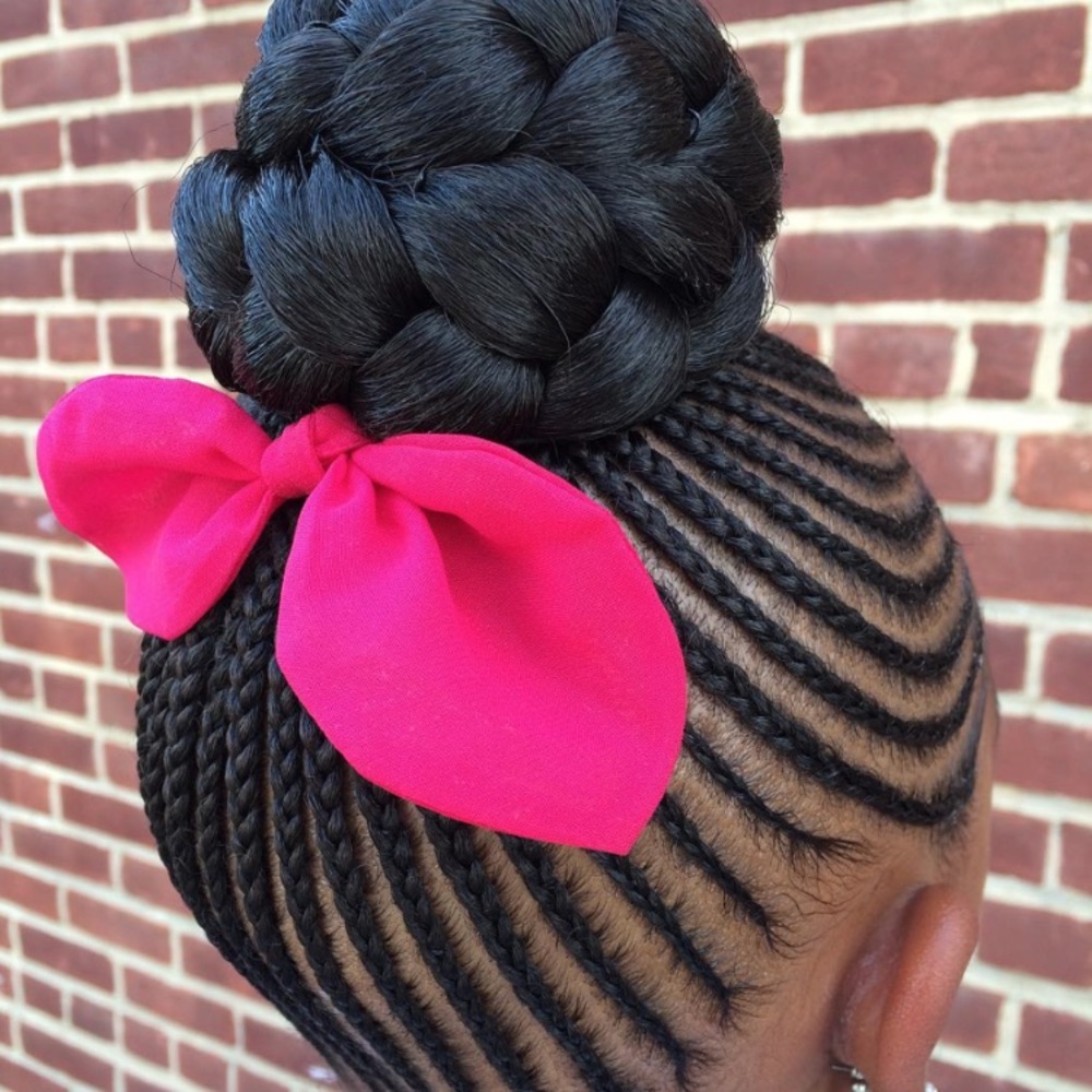 A cute pink headband